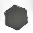 Mesa Auxiliar Expressions Colmena 50x43x56cm Negro Mate Plastico
