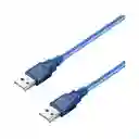 Cable Usb A Usb Macho Blindado - 1.5m