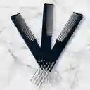 Peine De Cola Metálica – Precisión Para Partir Y Peinar Con Estilo