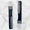 Peine De Cola Metálica – Precisión Para Partir Y Peinar Con Estilo