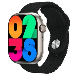 Smartwatch Amoled Plus H9 Mobulaa Banda Color Negro Con Asistente De Voz