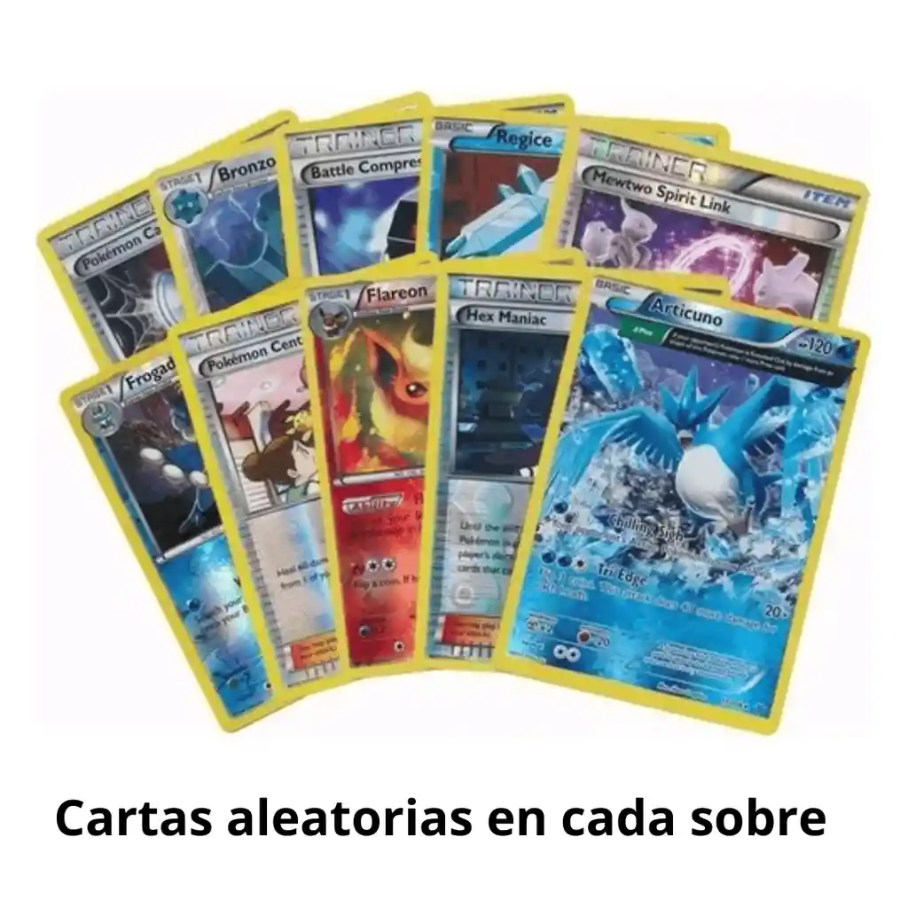 Sobre Cartas Pokémon Corona Astral X 10 Unidades Aleatorias