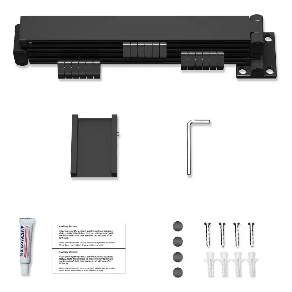 Tendedero Ropa Retractil Plegable 3 Brazos Gancho Extensible