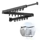 Tendedero Ropa Retractil Plegable 3 Brazos Gancho Extensible