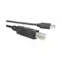 Cable Usb 2.0 Tipo C A Impresora 1.5 Metros