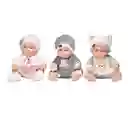 Juguete Bebe Muñeca Realista De Caucho Dim:33x15