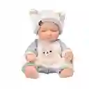 Juguete Bebe Muñeca Realista De Caucho Dim:15x9x31