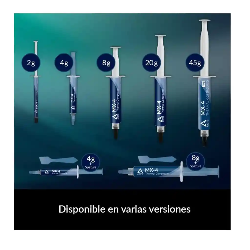 Pasta Crema Térmica Disipadora Artic Mx-4 8g 8.5wmk Espatula
