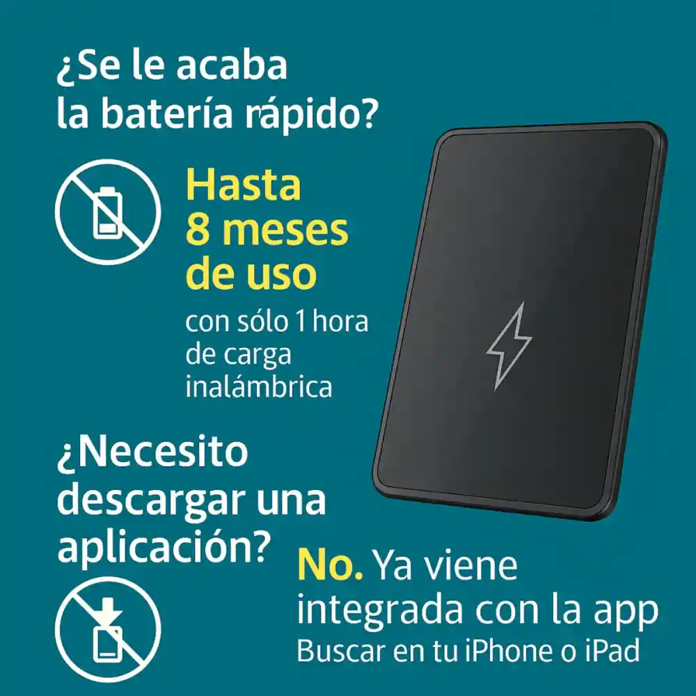 Tarjeta Localizador Gps Rastreador Inalambrica Buscar Apple
