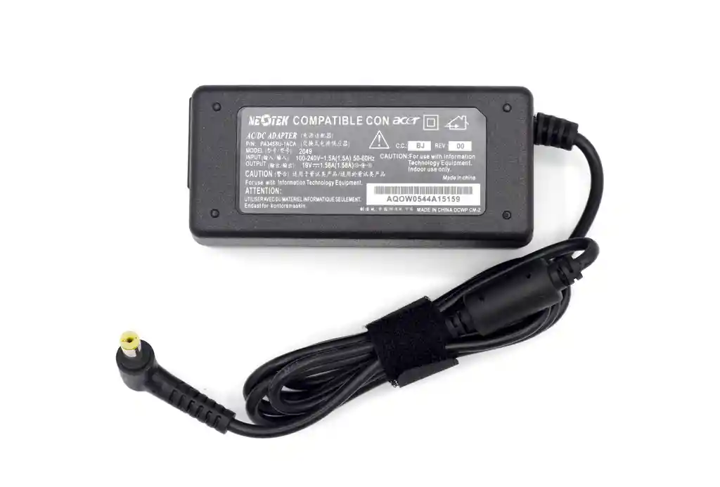 Cargador Acer Mini 19v-1.58a Homologado 5.5*1.7mm