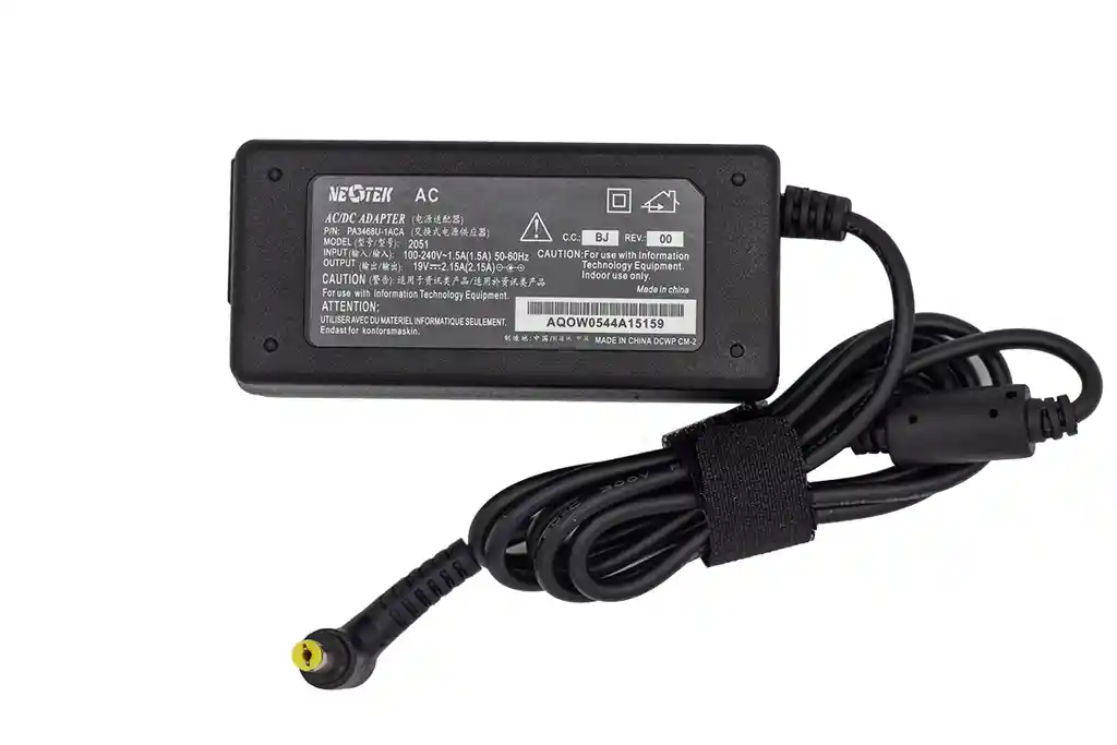Cargador Acer Mini 19v-2.15a Homologado 5.5*1.7mm