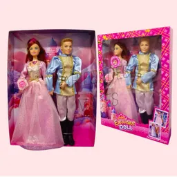 Juguete Muñeca Princesa Al Altar Con Su Príncipe Azul