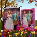 Juguete Muñeca Princesa Al Altar Con Su Príncipe Azul