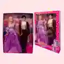 Juguete Muñeca Princesa Al Altar Con Su Príncipe Azul