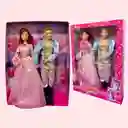 Juguete Muñeca Princesa Al Altar Con Su Príncipe Azul