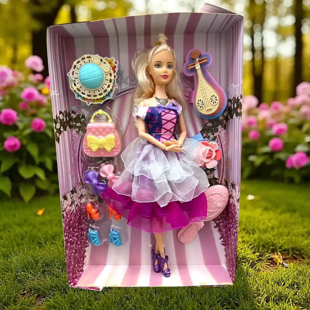 Muñeca Juguete Beauty Belleza 30 Cm Tipo Barbie Con Accesorios