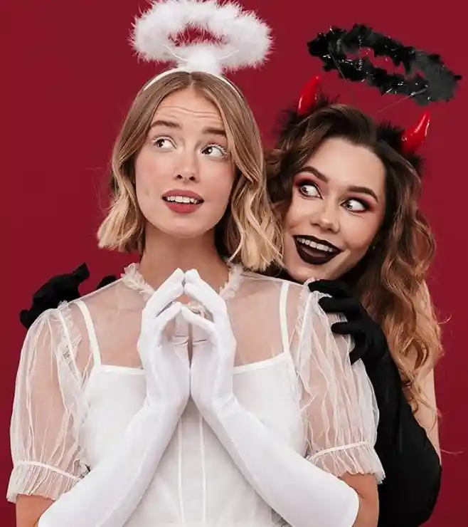 Diadema Aureola Blanca Angel