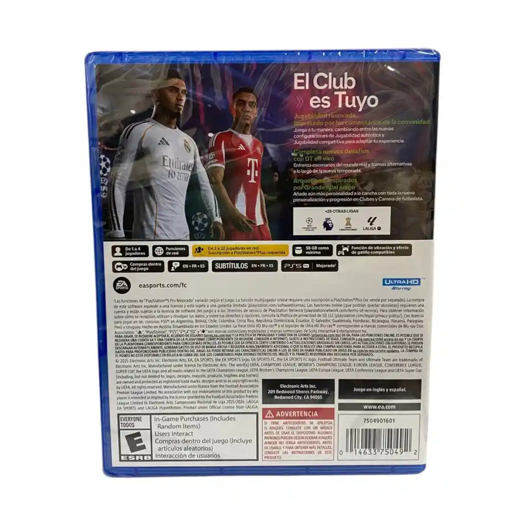 Juego Fc 26 Para Play Station 5 Fisico