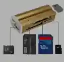 Lector Memoria Tarjetas Microsd Transferencia Datos Usb 2.0