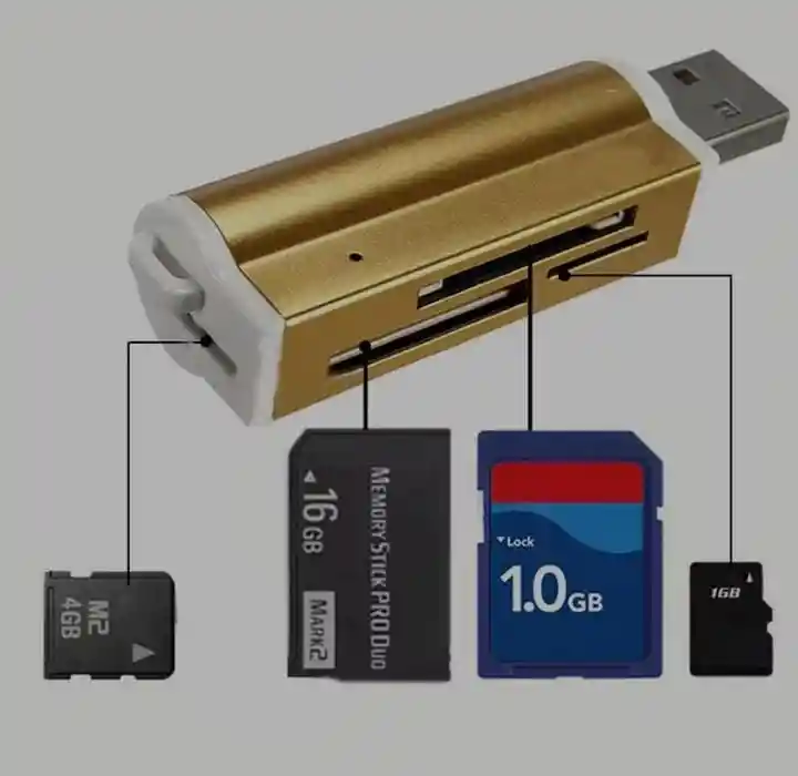 Lector Memoria Tarjetas Microsd Transferencia Datos Usb 2.0