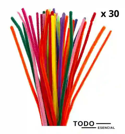 Limpia Pipas Chelines Surtidos Gamuza X 30 Und