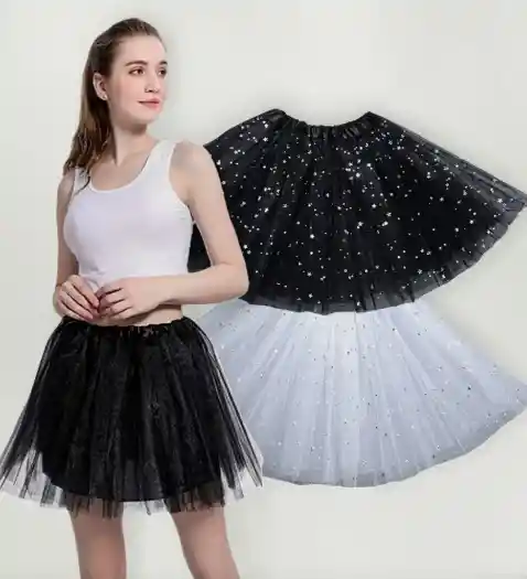 Tutu Para Mujer Negro