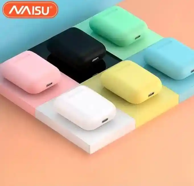Audifonos Inalámbricos Bluetooth Manos Libres Naisu Rosado