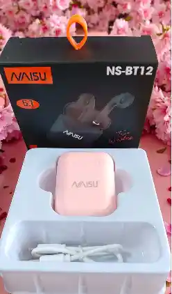 Audifonos Inalámbricos Bluetooth Manos Libres Naisu Rosado
