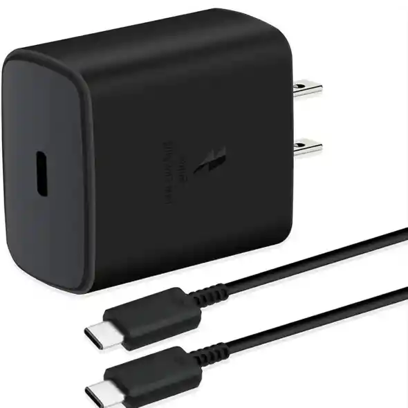 Cargador Samsung Tipo C Super Carga Rápida 45w Triple A