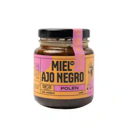 Miel Con Ajo Negro Polen - Yayote 500g