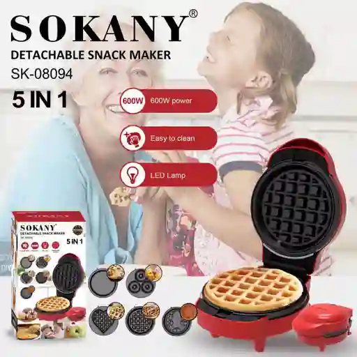 Wafflera 5 En 1