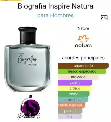 Alegría Para Daniela Roll On Biografia (inspire) Natura – Colonia Masculina 100 Ml –