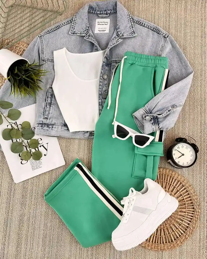 Jogger Rayas Talla Unica Cargo