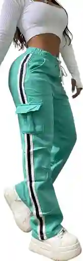 Jogger Rayas Talla Unica Cargo