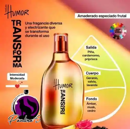 Humor Transforma Es Una Fragancia Unisex De La Marca Brasileña Natura,