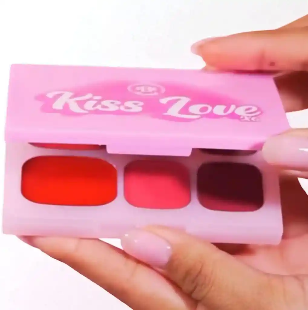 Paleta De Labiales Kiss Love X6 -- Bloom