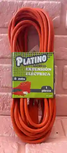 Extencion Electrica Cable Naranja 8 Metros