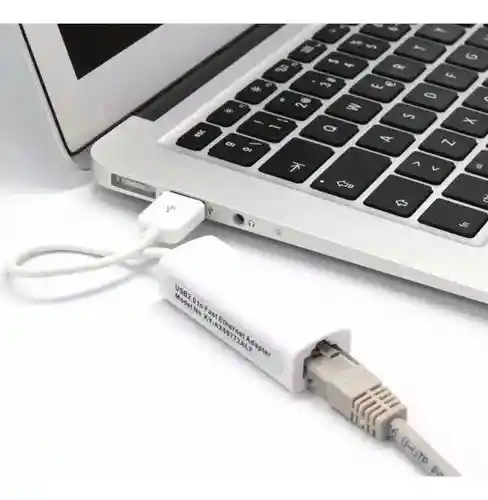 Adaptador Usb Ethernet Red Lan Ethernet Rj45 A Usb 2.0 10/100