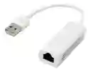 Adaptador Usb Ethernet Red Lan Ethernet Rj45 A Usb 2.0 10/100