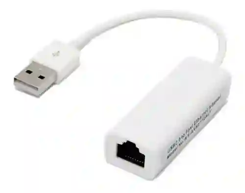 Adaptador Usb Ethernet Red Lan Ethernet Rj45 A Usb 2.0 10/100