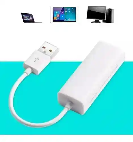 Adaptador Usb Ethernet Red Lan Ethernet Rj45 A Usb 2.0 10/100