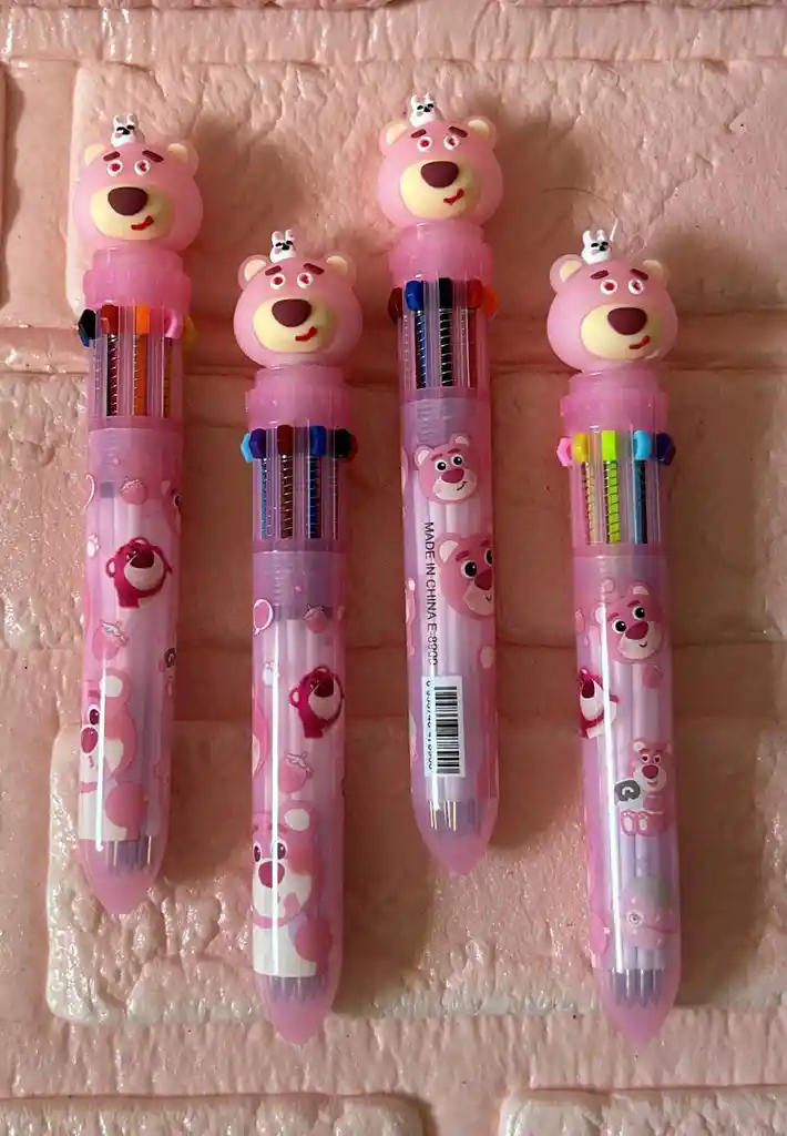 Lapicero 10 Minas Lotso Rosado Claro