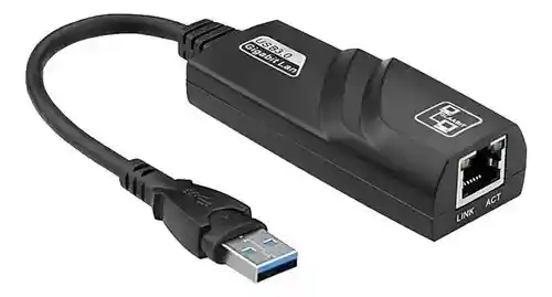 Adaptador Ethernet Usb 3.0 Para Rede Rj45 Lan 10/100/1000