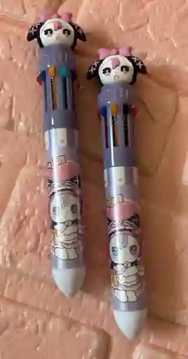 Lapicero 10 Minas Kuromi Morado