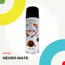 Pintura Aerosol Negro Mate 400ml