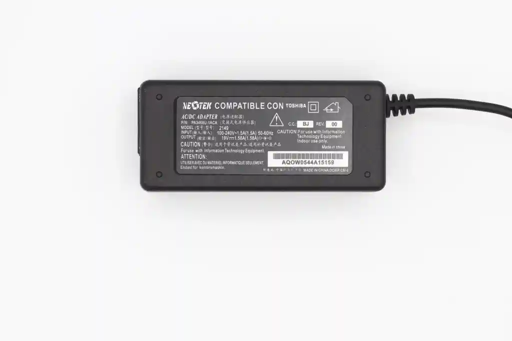 Cargador Toshiba Mini 19v 1.58a Homologado 5.5*2.5mm