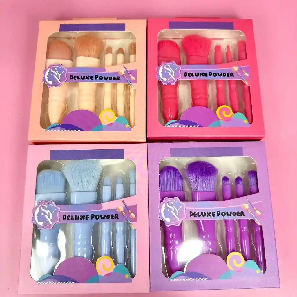 Mini Kit X5 Brochas Surtido Ref My2616