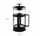 Prensa Francesa Cafetera De Vidrio Borosilicato 1000ml Con Filtro Fino