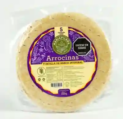 Tortilla Arroz Integral Crocante X5 Und Mariapilera
