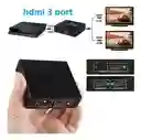 Splitter Hdmi 2 X 1 Multipuerto 2 Salidas + Cargador